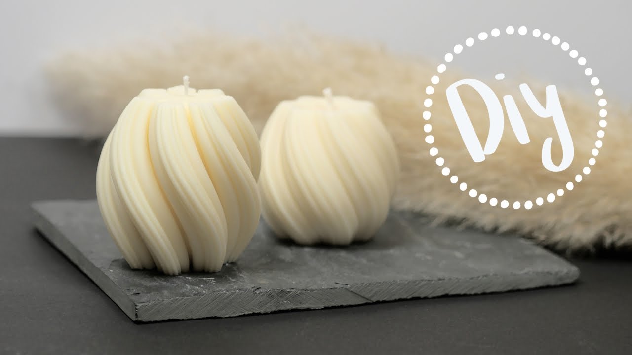 Kerzen gießen mit Silikonformen - Docht für Kerzen auswählen - DIY Kerzen