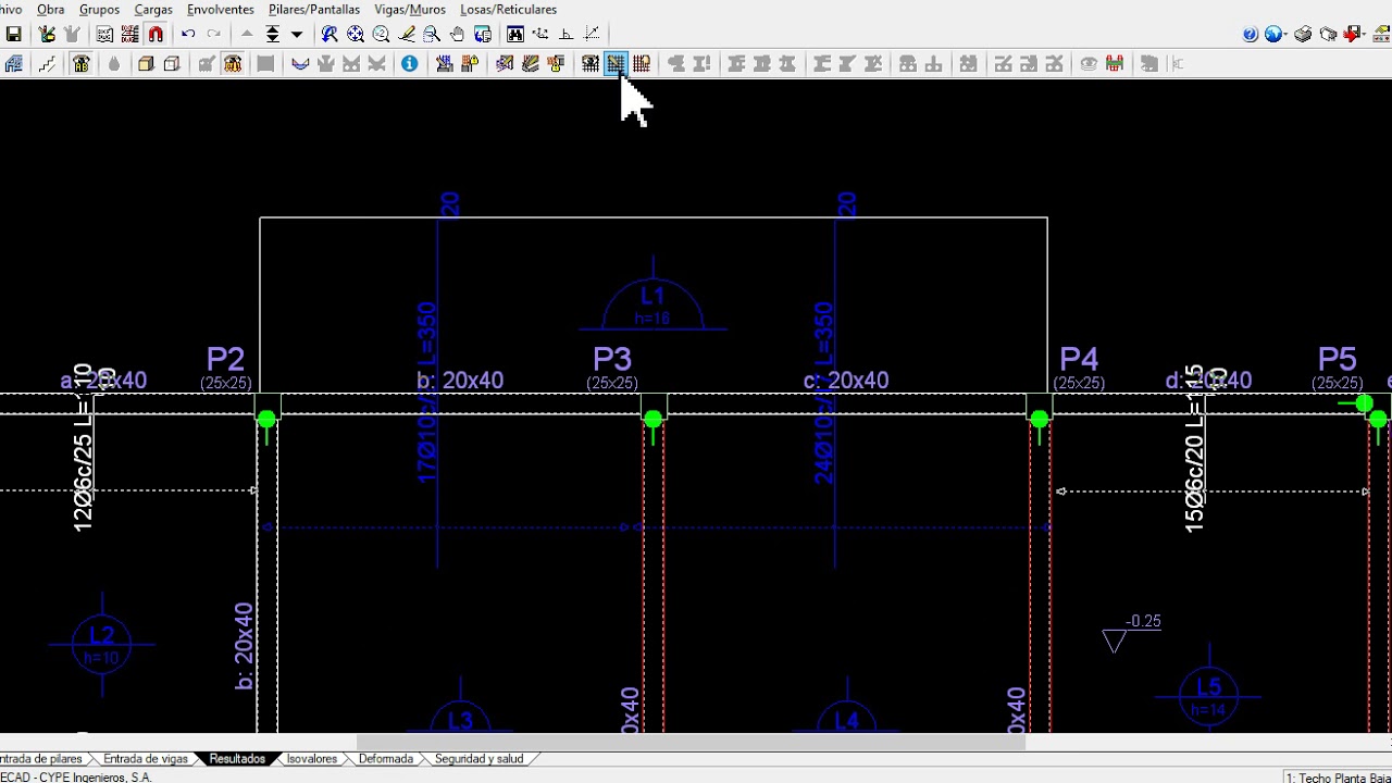 Detalle de armado, planos y listado