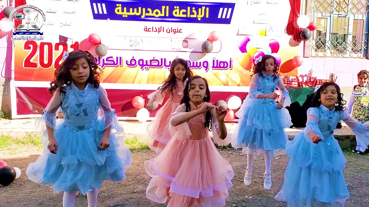 نشيد الإبداع -استعراض زهرات مدارس المجد الأهلية النموذجية