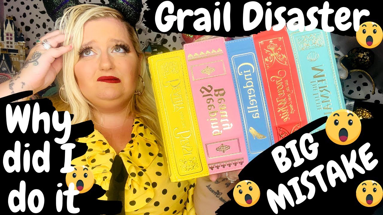Loungefly disney backpack review | loungefly grail | Princess books | disney loungefly must have!