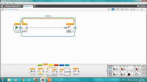 touch sensor start ev3 tutorial