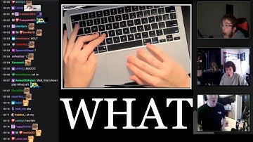 Minecraft speedrunners wondered how I play on trackpad. Here