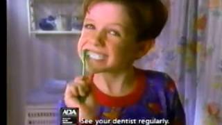 Sparkle Crest Toothpaste Commercial 1991