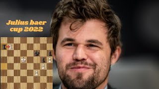 Magnus Carlsen Vs David Navara Julius Baer Generation Cup Mcct 2022
