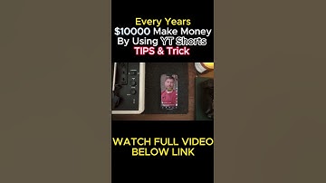 Make Money 🤑 By Using AI Tools | 10000$ Per Years 😮   #affiliatemarketing #youtubeautomation