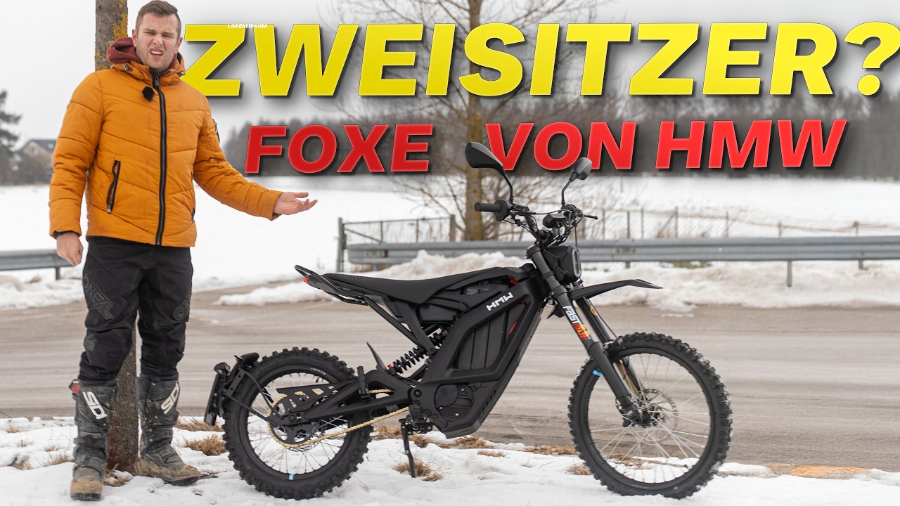 HMW FOXE 2026 ERSTE FAHRT!