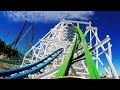 Twisted Colossus front seat on-ride HD POV @60fps Six Flags Magic Mountain