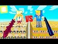 LUCKY BLOCK DI SBRISER contro LUCKY BLOCK DI DOLCETTA su MINECRAFT!!