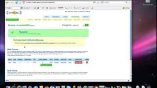 AWEBER Tutorial 3