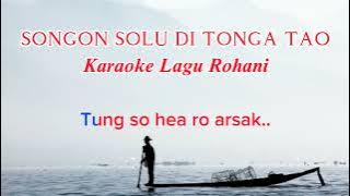 SONGON SOLU DI TONGA TAO.(Karaoke Lagu Rohani) Cover Musik Nelson Sidabutar.