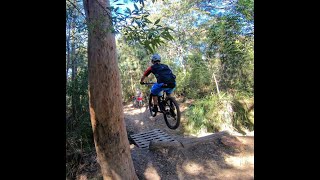 Manly Dam Gap Jump In Uhd 4K Mountain Bike Trail Go Pro 7 Black Blackmtb Apparel