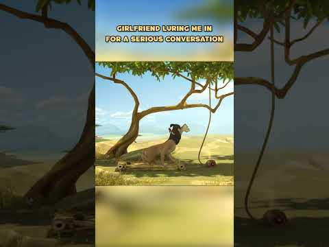 Girlfriend Luring Me!!  #shorts #animation #funnyanimal #couplememes