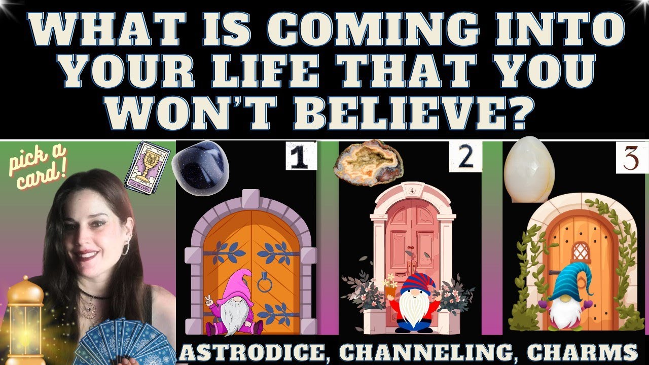 WHAT IS COMING INTO YOUR LIFE THAT YOU WON'T BELIEVE?! TAROT PICK A CARD READING (+details)