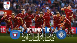 CARLISLE ARE GOING UP!: Behind-the-scenes at the League Two Play-Off Final!