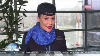TV Pink, Nacionalni dnevnik - odlikovanje pilotu Svetislavu Vraniću | Er Srbija