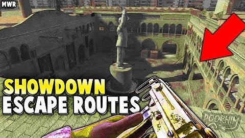 Cod4 Remastered ShowDown Escape Routes!!!!