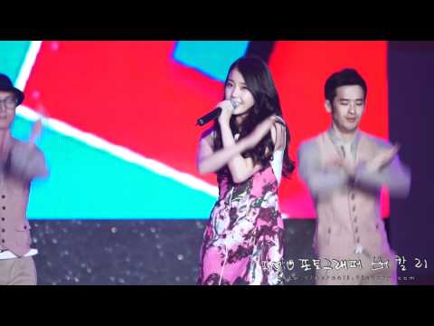 120515 대진대 축제 아이유 너랑나 직캠