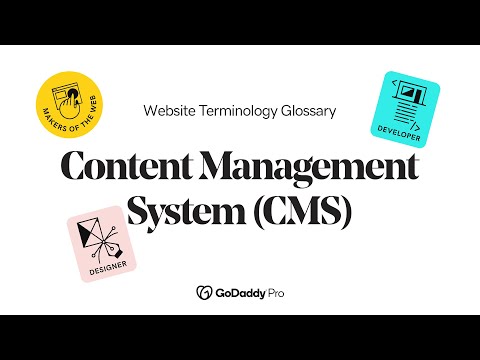 Content Management System (CMS) Explained | Web Pro Glossary - Website Hosting Vol.1
