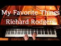 My Favorite Things/私のお気に入り/Richard Rodgers/そうだ 京都、行こう。/JR東海/Piano/ピアノ/Cover/FULL【スタジオ聖夜/STUDIO EVE】