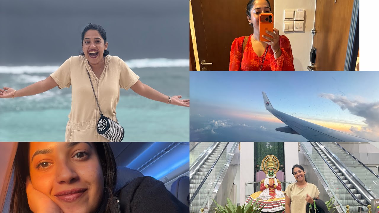 എന്റെ 😍ആദ്യത്തെ യാത്ര 😂✈️international Trip ❤️