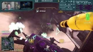 Planetside 2: [OO] xGhstmarauder - Vanguard Fail (Stream Highlight w/ Zoran)