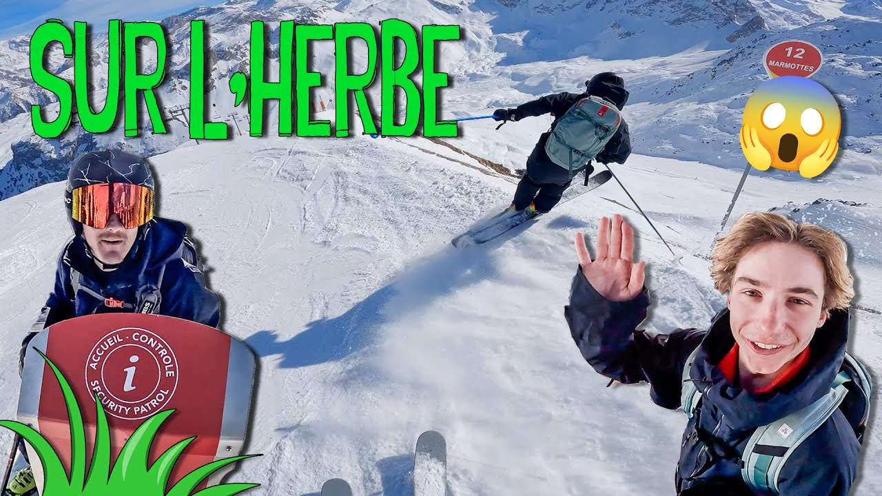 JAMAIS PEUR - freeride backflip Glace - ONE WAY - Solan & Emiliano