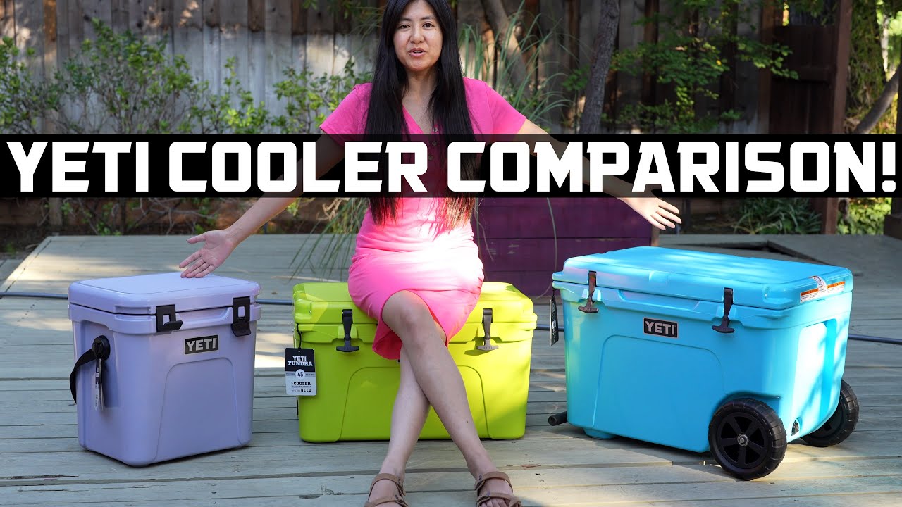 Yeti Cooler SIZE Comparison! Tundra Haul vs. Tundra 45 vs. Roadie 24!