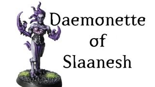 How to Paint Daemonettes of Slaanesh for Warhammer 40k or Warhammer Fantasy