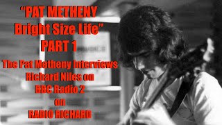 Pat Metheny gets up close and personal with Richard Niles Video PART 1