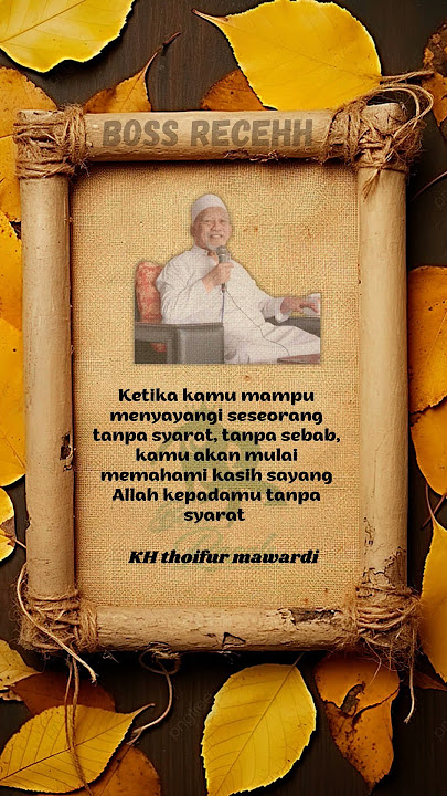 Sugeng tindak yaii #storysantri #bossreceh #khthoifurmawardi