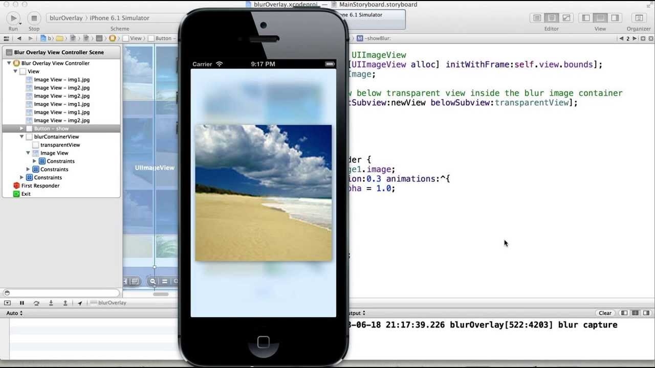 Hãy khám phá trên YouTube hiệu ứng mờ kiểu iOS7 trong Xcode để thêm sự hấp dẫn vào ứng dụng của bạn. Xcode là một phần mềm tuyệt vời để phát triển ứng dụng trên nền tảng iOS. Xem video ngay để biết thêm chi tiết!