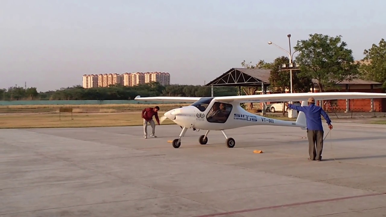 Takeoff from IIT Kanpur airstrip.. YouTube