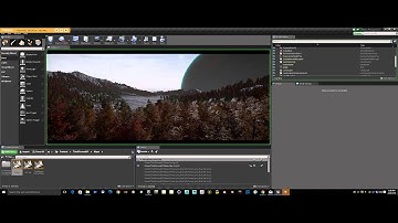 disappearing foliage in matenee sequence unreal engine 4 issue