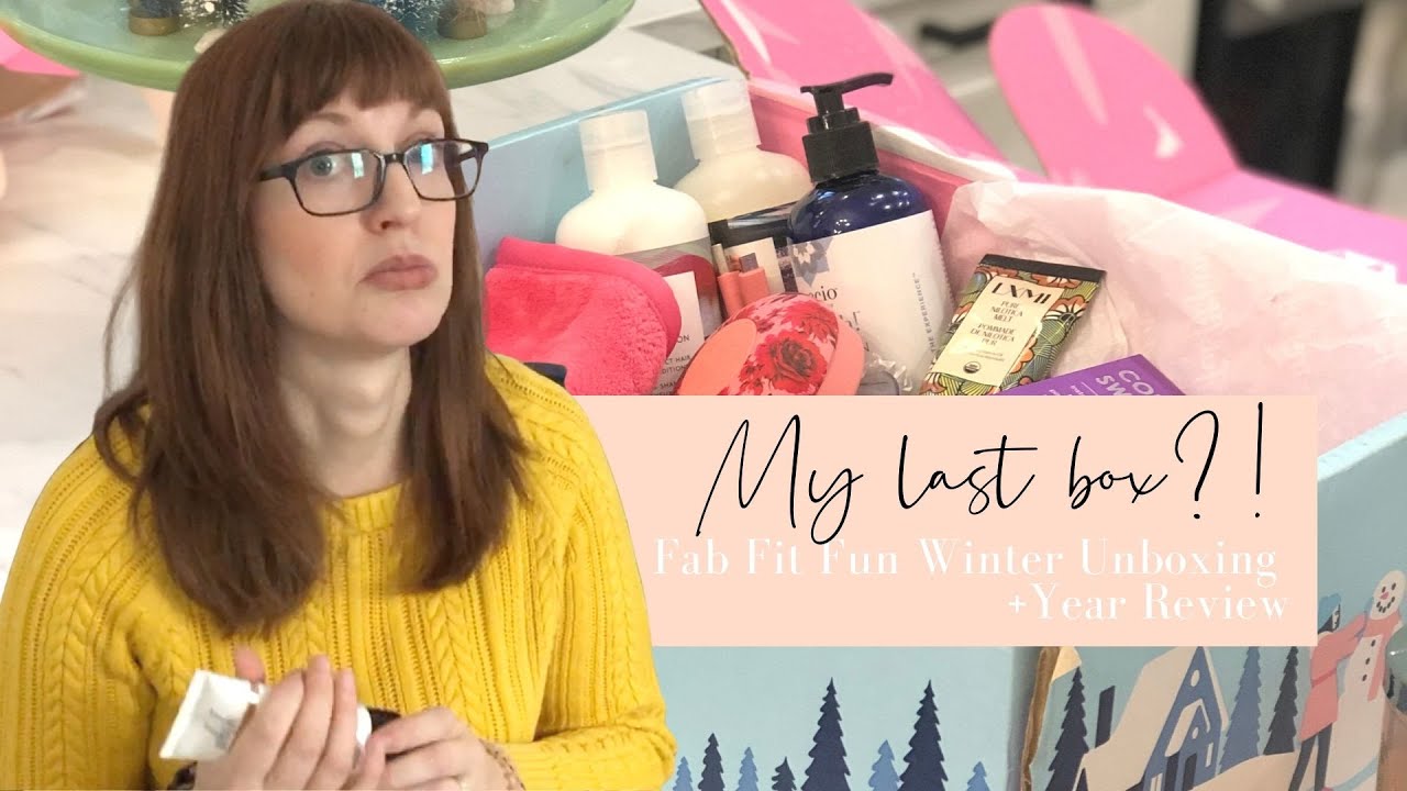 Winter Fab Fit Fun Unboxing: My Last Box?! - The Minimal-ish Mama