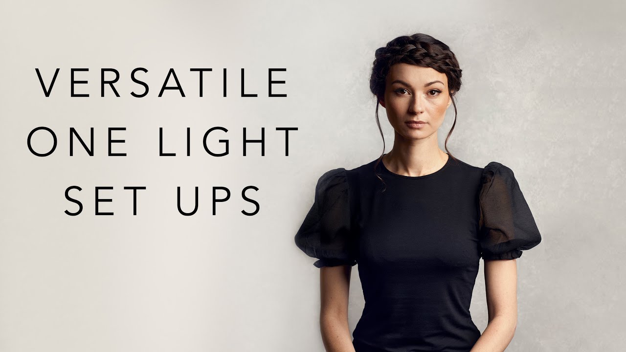 Versatile One Light Set-Ups With Emily Teague - YouTube