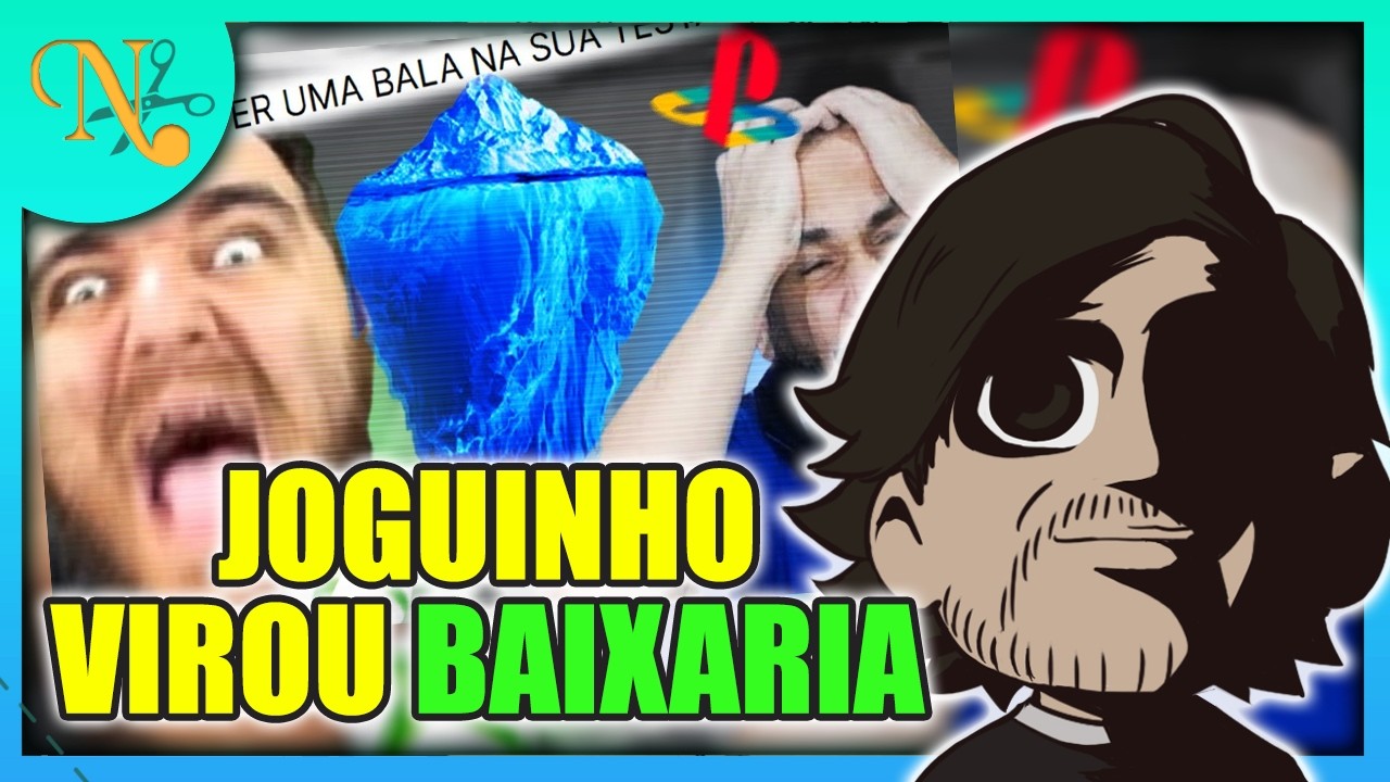 ENTENDENDO A GUERRA DE CONSOLES BRASILEIRA Pt 1 - React Iceberg da Guerra de Consoles @meninothomass