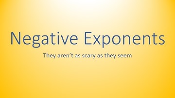 Understanding Negative Exponents Made Easy