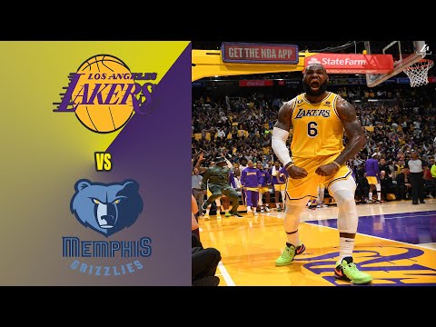 Lakers vs Grizzlies | Lakers Highlights | NBA Playoffs Game 4