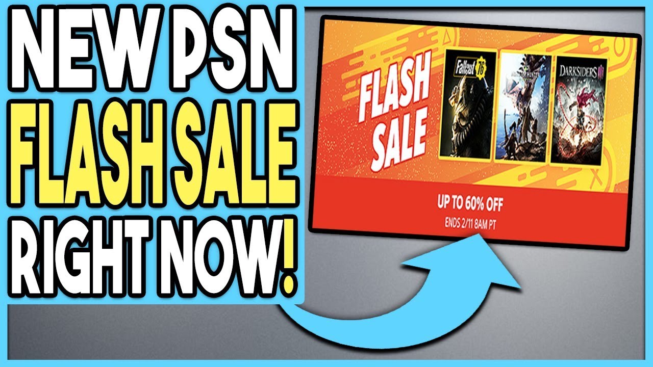 NEW PSN FLASH SALE RIGHT NOW! GREAT PS4 GAME DEALS! YouTube