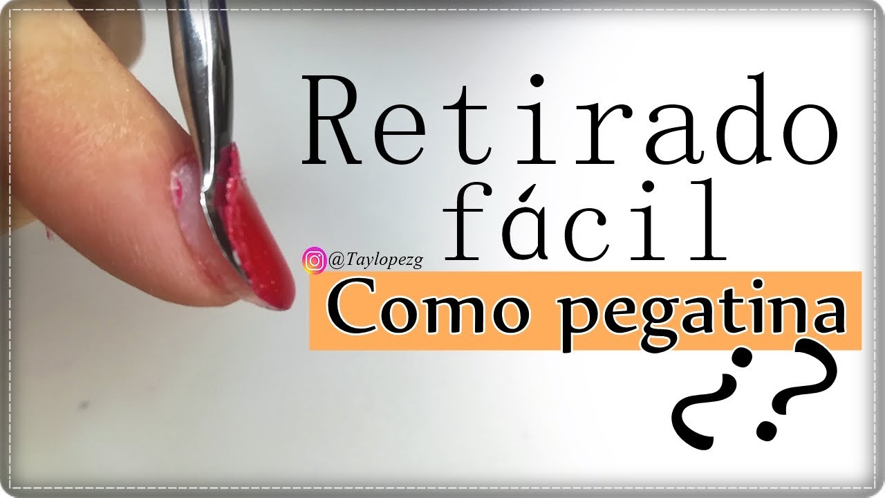 Manicura PEEL OFF ESMALTADO SEMIPERMANENTE ¿se ELIMINA como PEGATINA?  - Pink Gellac/Designails Tay