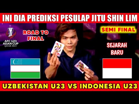 SEJARAH BARU STY❗SEMI FINAL UZBEKISTAN VS INDONESIA PIALA ASIA U23 2024 PREDIKSI KARTU