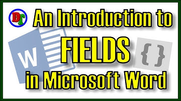 FIELDS in WORD - an Amazingly POWERFUL Tool (A Beginner
