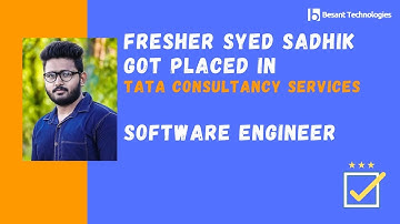 Besant Technologies Review | Syed Got Placed in TCS | Best Software Testing Course Chennai with Jobs