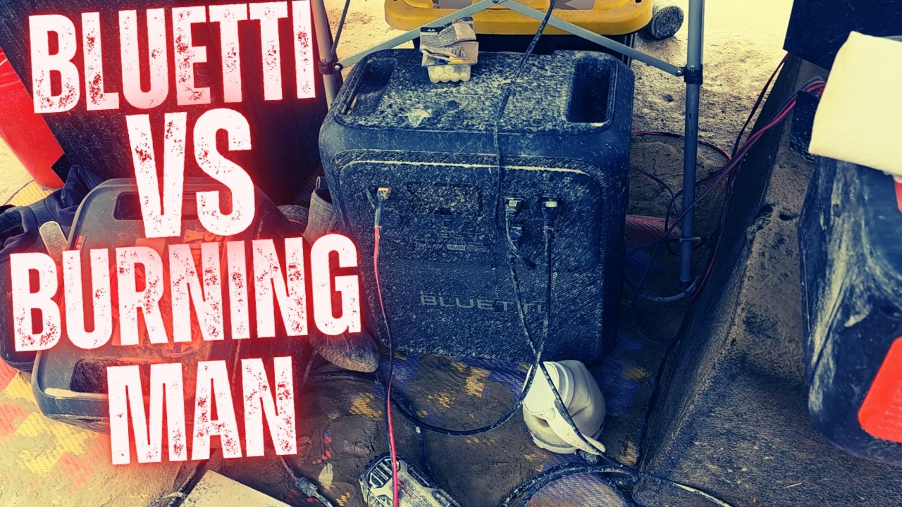 Surviving at Burning Man | BLUETTI Elite 400 Review | Amazon Prime Big Deal Days
