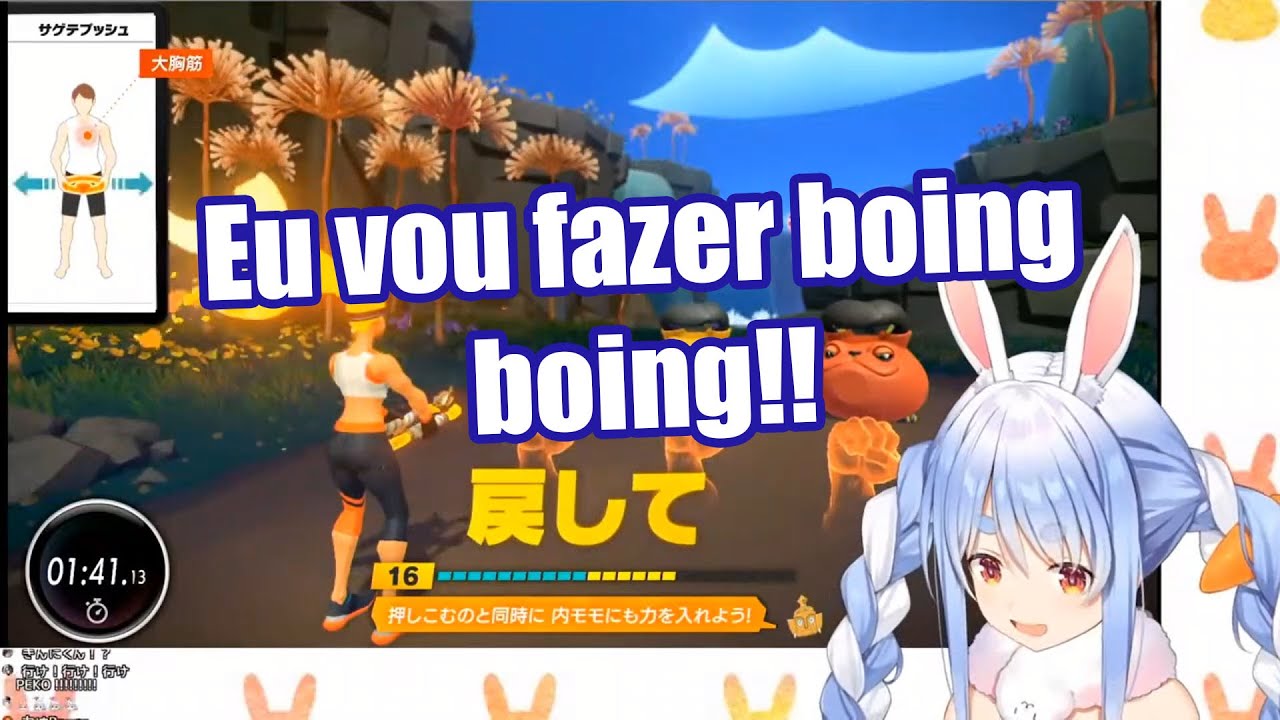 [Usada Pekora] Gosta de artes BOING BOING | Legendado PT/BR