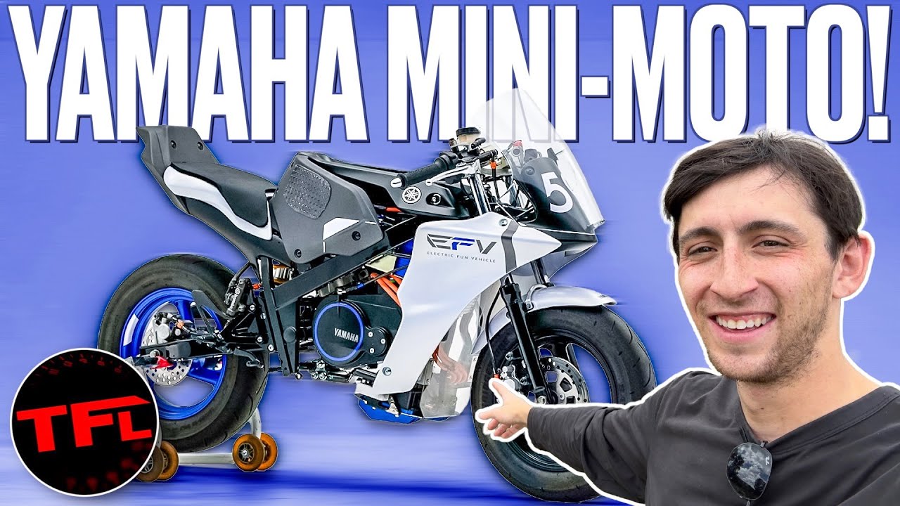 Is This Yamaha's New Mini Moto? - YouTube