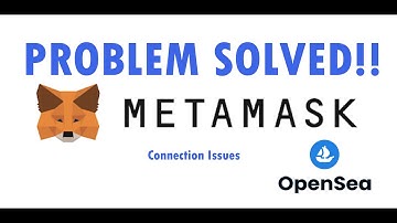 METAMASK CONNECTION PROBLEM TO OPENSEA SOLVED #crypto #how #news #howto #today #todaynews #metaverse