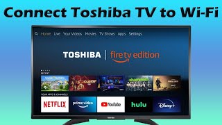 How to connect my Toshiba Smart tv to wireless internet screenshot 5