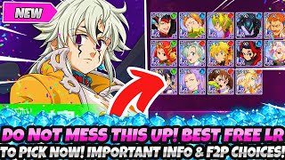 Do Not Make This Huge Mistake Best Free Lr To Pick Important Info & F2P Choices 7Ds Grand Cross