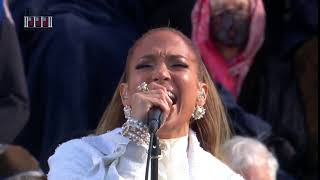 Lets Get Loud But Its Jennifer Lopez At The Inauguration